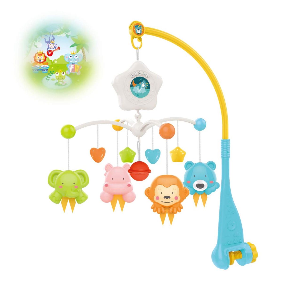 GENERICO - Juguete Movil Sonajero Divertido Infantil Con Luz Y Sonido