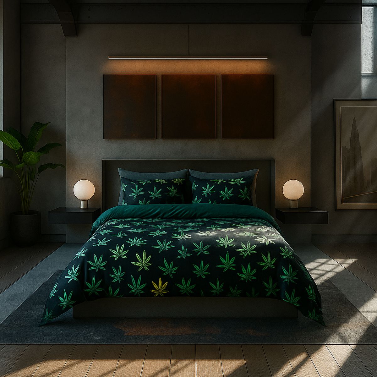 ARMONIA - Juego de cama 25 plazas King diseño Queen Canavis modelo 643