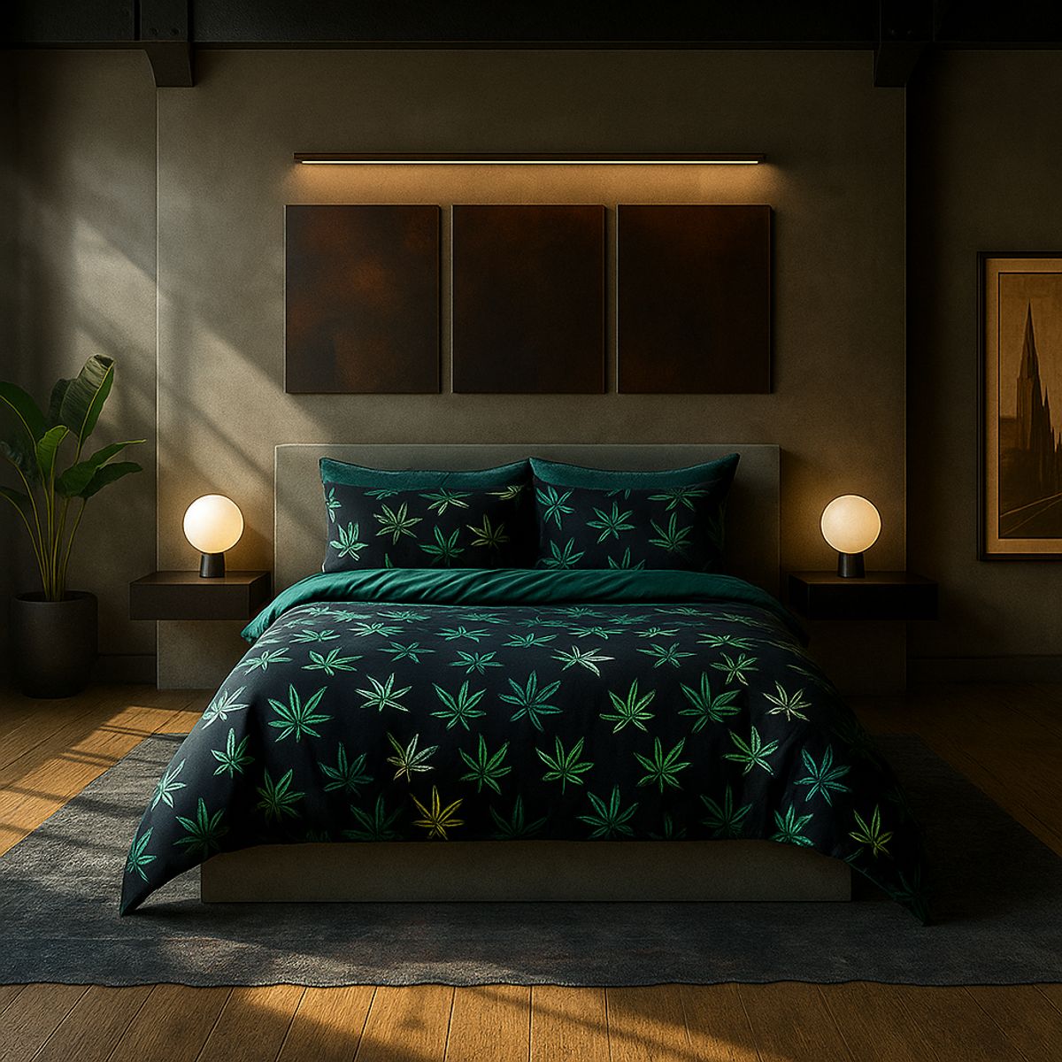 ARMONIA - Set de sábanas 25 plazas King diseño Queen Canavis modelo 643