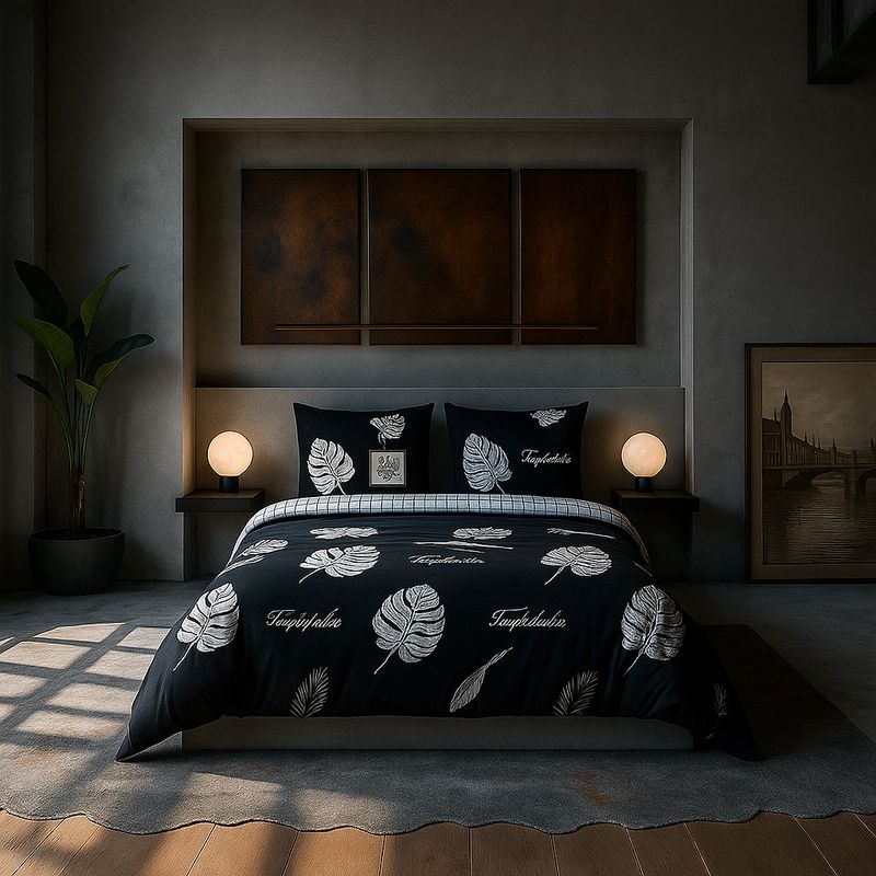 ARMONIA - Ropa de cama 25 plazas King diseño Queen Hojas modelo 629