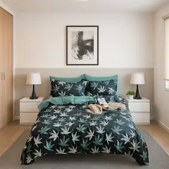 ARMONIA - Juego de sábanas King 25 plazas diseño Queen Canavis modelo 643