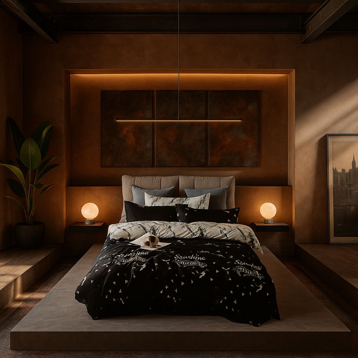 ARMONIA - Juego de cama 25 plazas King diseño Queen Sunshine modelo 646