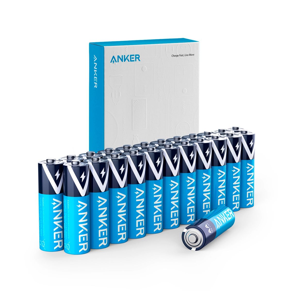ANKER - Pilas Anke Alcal Aa 24-Pack Anker