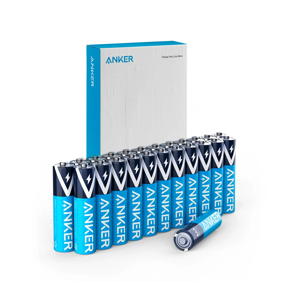 ANKER - Pilas Alca Aaa 24-Pack Anker