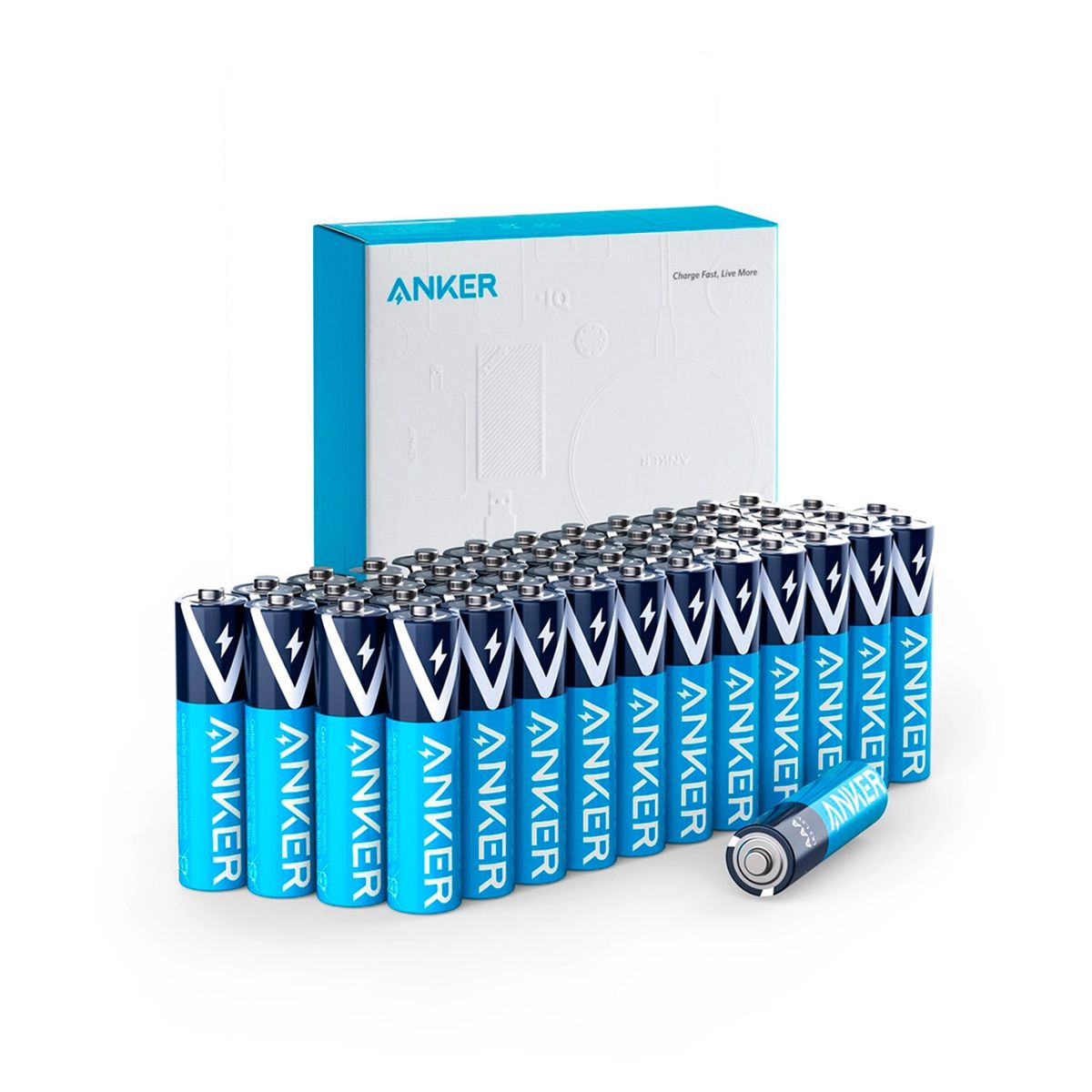 ANKER - Pilas Ank Alc Aaa 48-Pack Anker