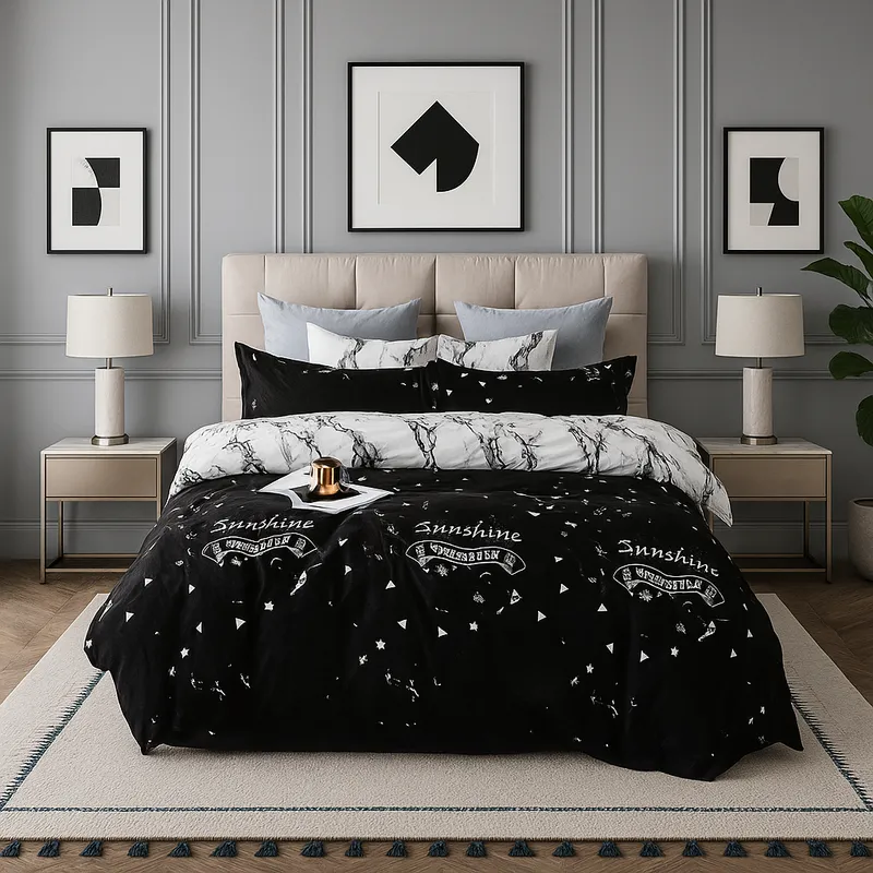 ARMONIA - Ropa de cama cama King de 25 plazas diseño Queen Sunshine modelo 646