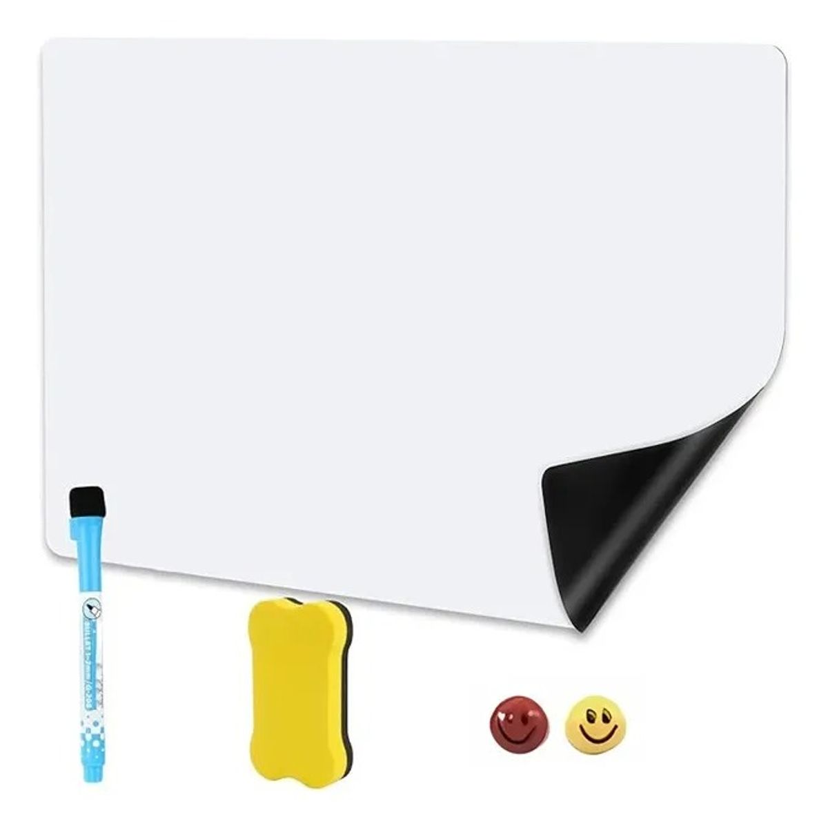 GENERICO - Pizarra Magnética Para Refrigerador - Pizarra Flexible Imán