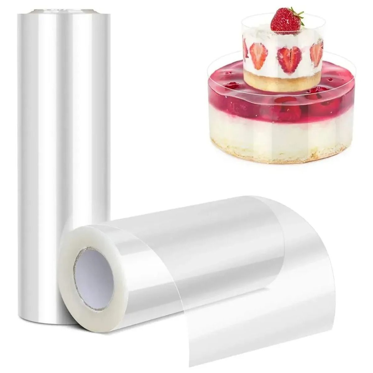 GENERICO - Dureza Rollo Acetato Repostería10 Cm Largo 60 M