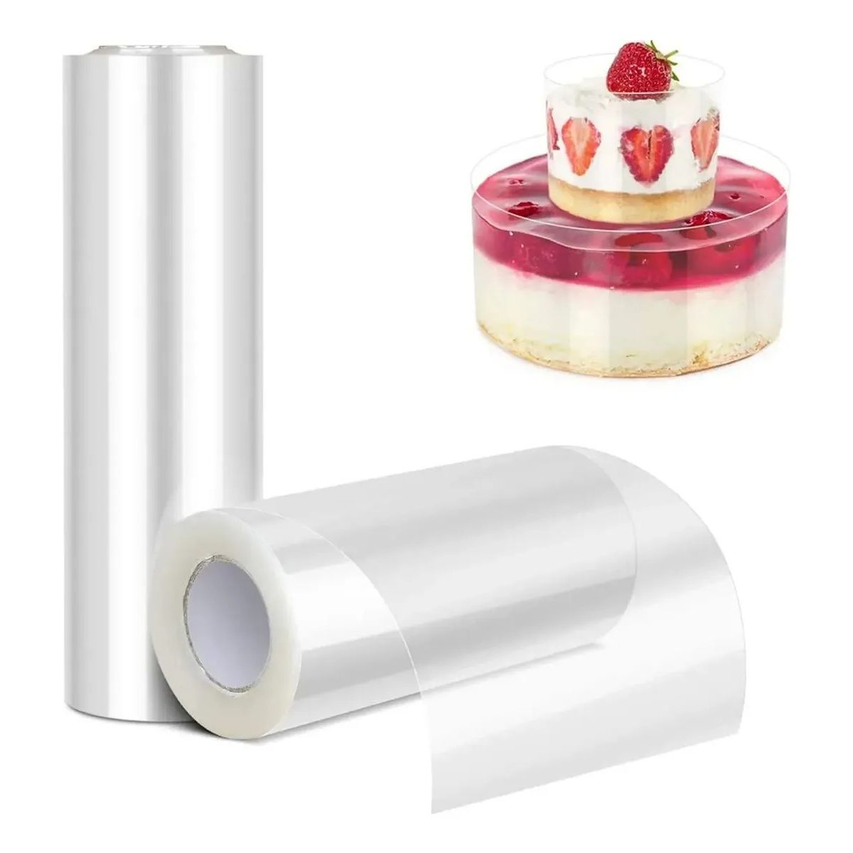 GENERICO - Dureza Rollo Acetato Repostería10 Cm Largo 60 M