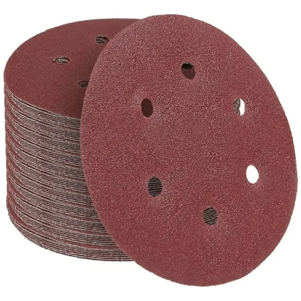 GENERICO - Grano 80 Disco Lija Velcro Set 10 Unidades Accesorios 225mm