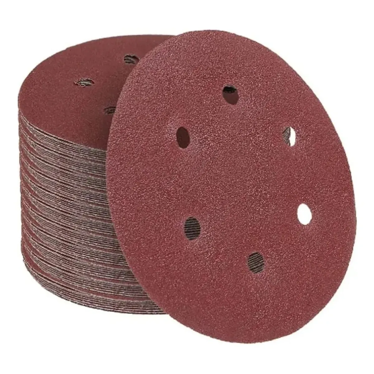 GENERICO - Grano 80 Disco Lija Velcro Set 10 Unidades Accesorios 225mm
