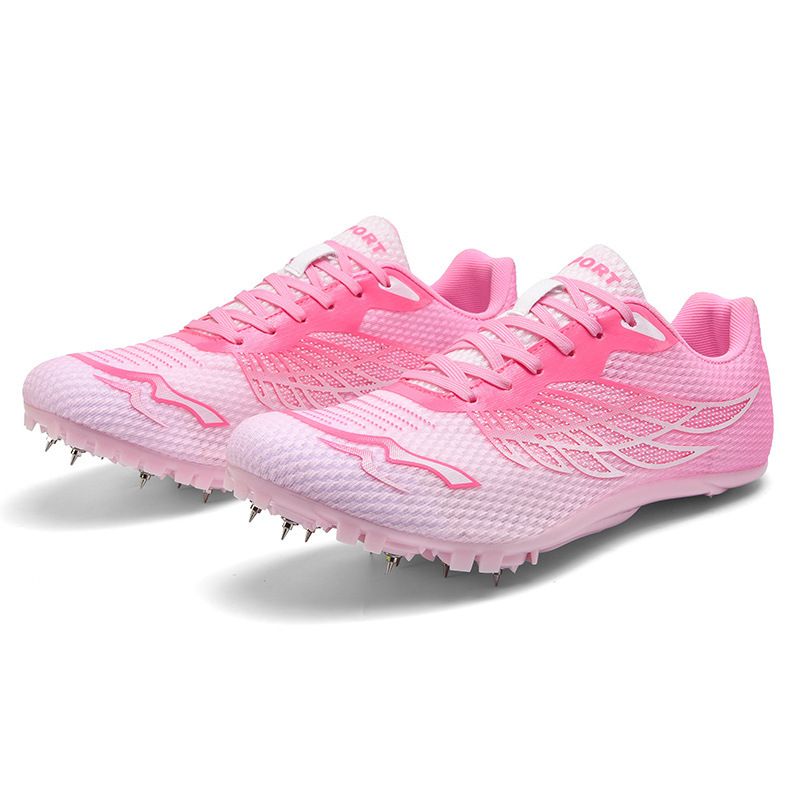 DANWEILE - Zapatillas de running con clavos para exteriores para hombre y mujer