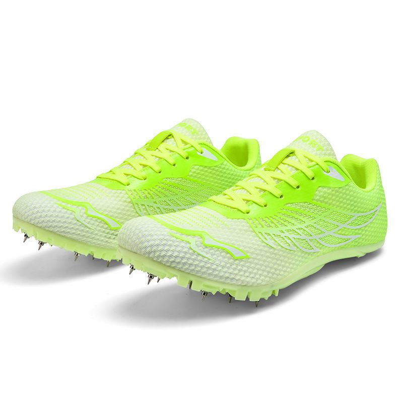DANWEILE - Zapatillas de running con clavos para exteriores para hombre y mujer