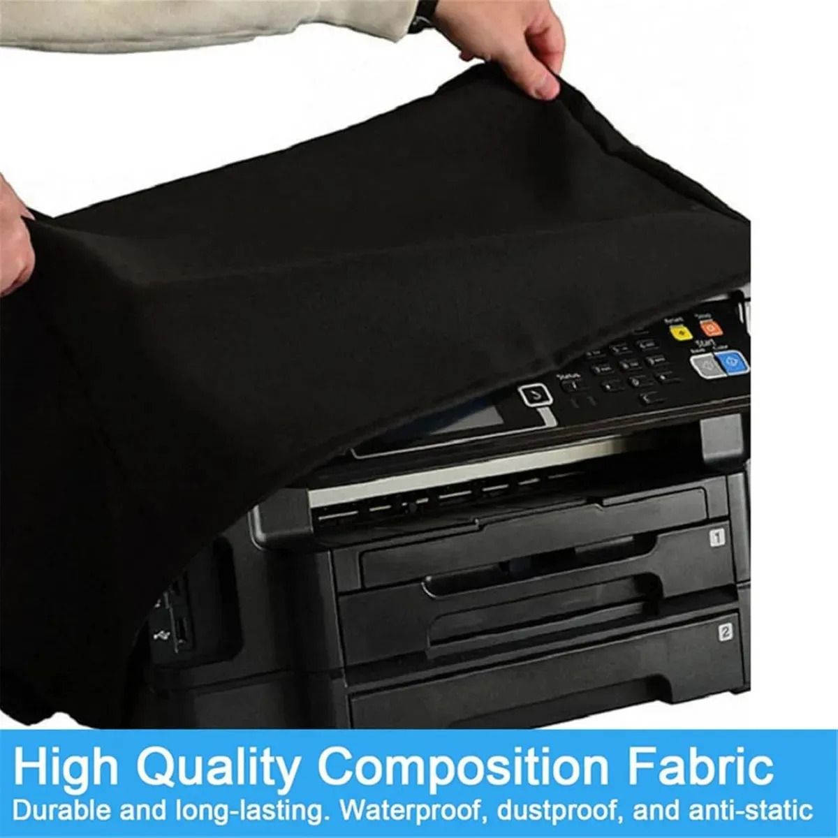 GENERICO - Universal A Prueba De Agu Funda Cubre Impresora