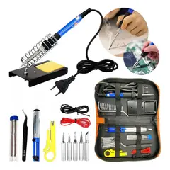 GENERICO - Pirógrafo Para Madera Y Cuero Pirograbador Kit Con Estuche