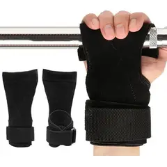 GENERICO - Calleras De Cuero Para Pesas Crossfit Calistenia El Par