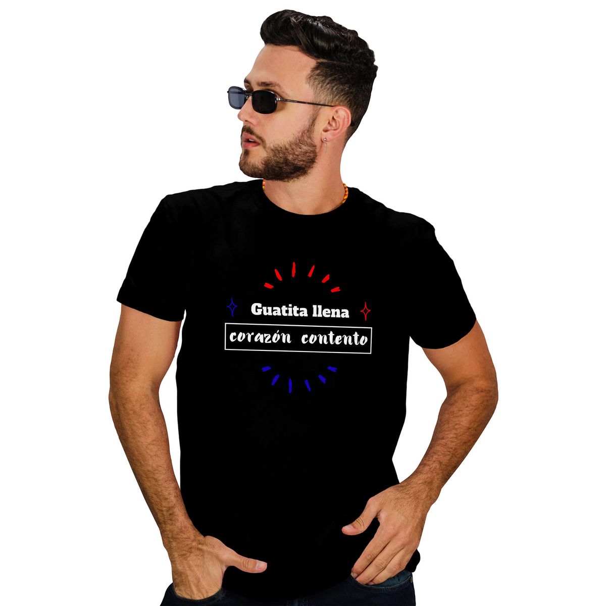 ROLY - Polera hombre diseño frases chilenas fiestas patrias D7