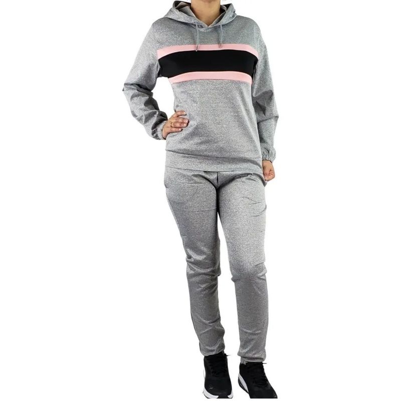 MPROPIA - Conjunto Deportivo Mujer Algodón Verano Buzo Jogger Polerón MT10