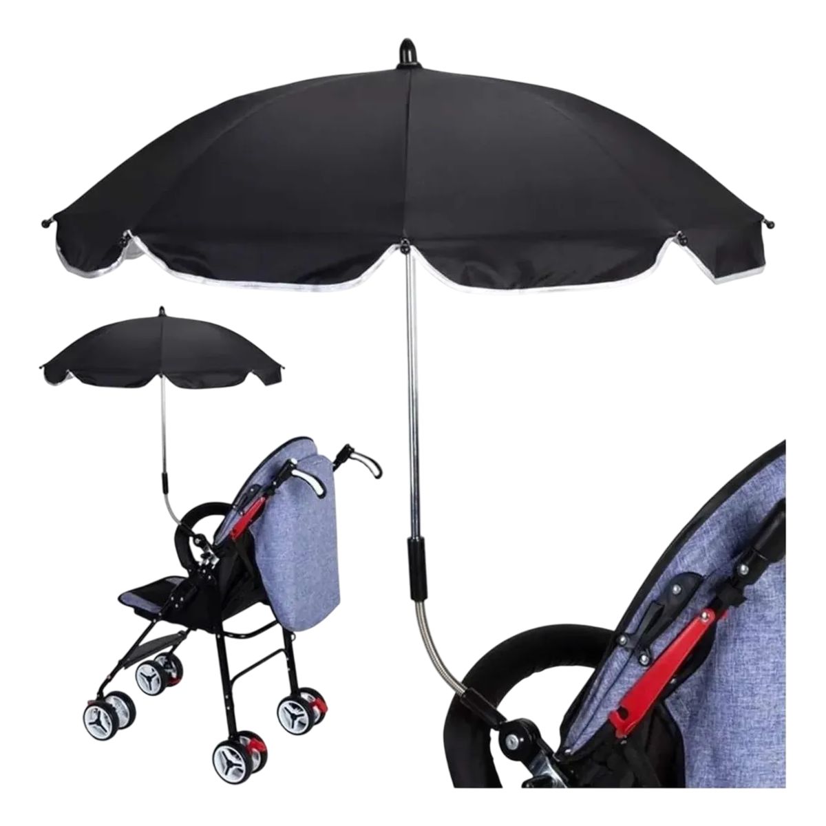 GENERICO - Sombrilla Quitasol Paraguas Para Coche