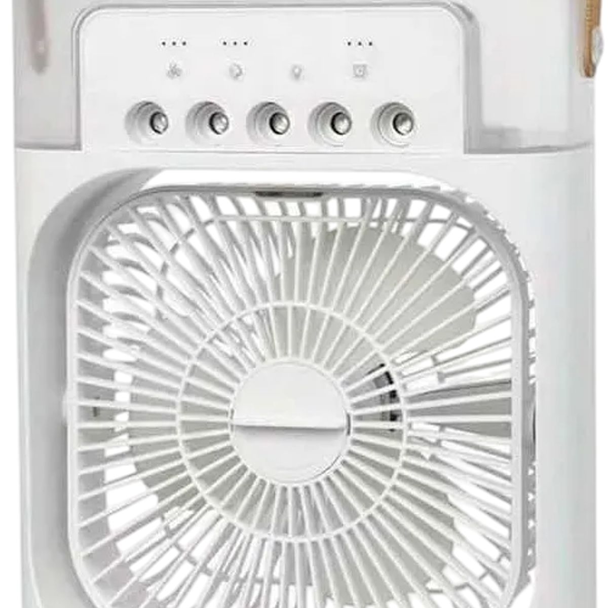 GENERICO - Mini Ventilador Enfriador De Aire Con Aroma Luces Led