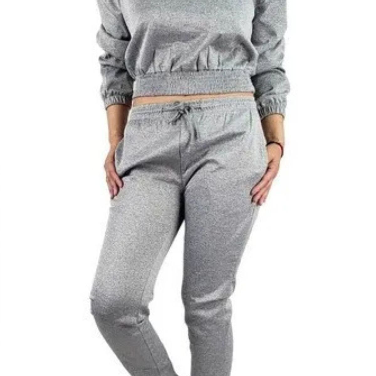 LOOK SHOP - Conjunto Deportivo Mujer Algodón Verano Buzo Jogger Polerón MT12