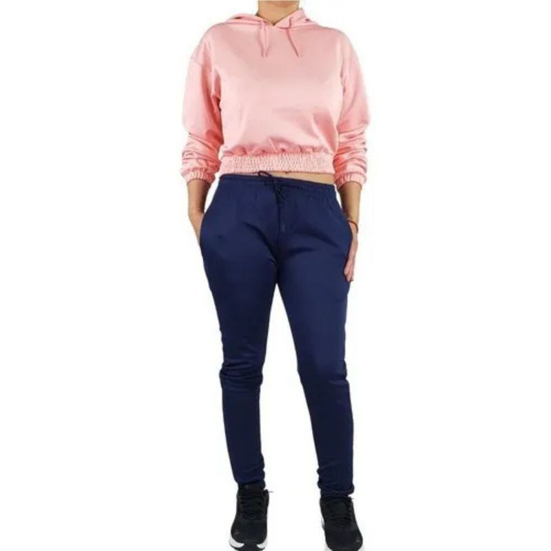 MPROPIA - Conjunto Deportivo Mujer Algodón Verano Buzo Jogger Polerón MT12