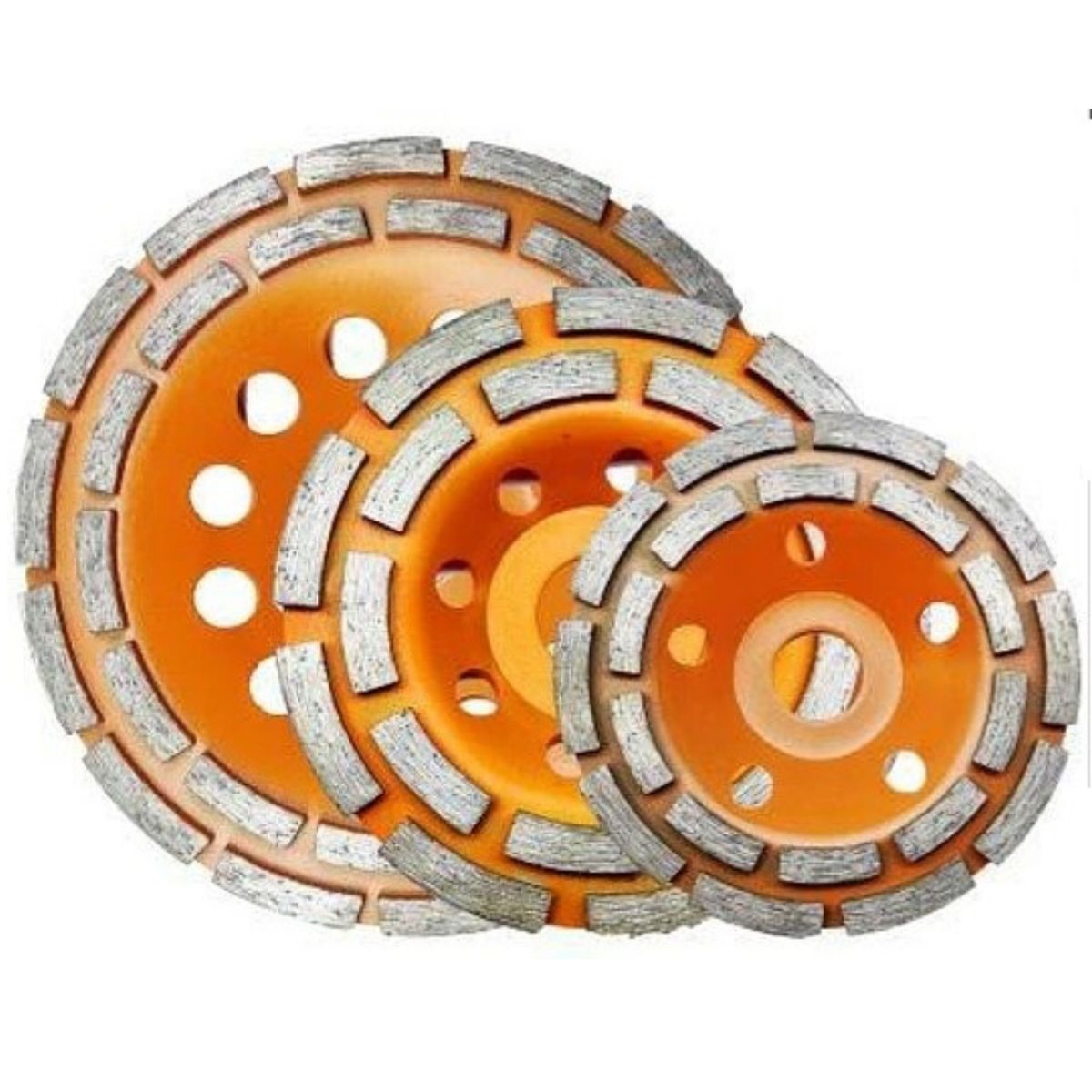 GENERICO - Copa Diamantada Doble Segmento Hormigon concreto marmol 4"  - Abrastone