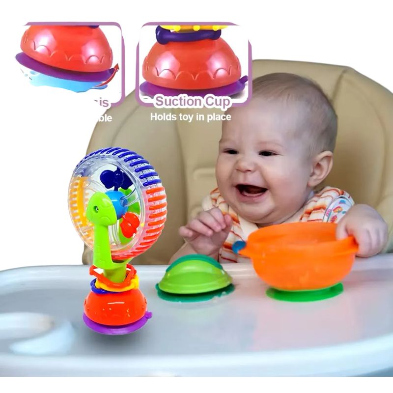 GENERICO - Rueda Sonajero Estimulación Sensorial Del Bebé