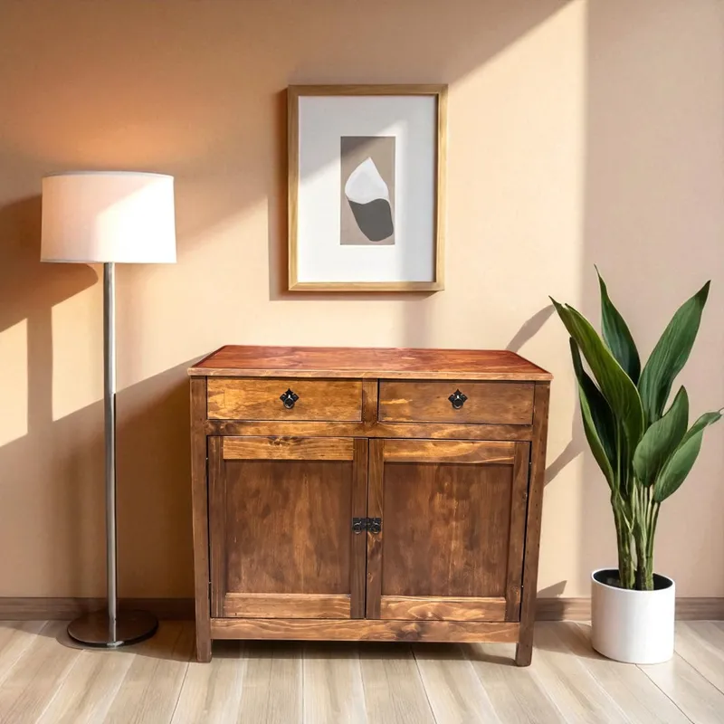 GENERICO - Buffet de madera 100X40X90 Color Café