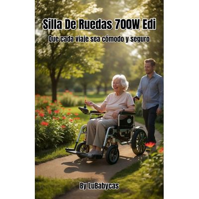 Imagen 2 del producto Silla De Ruedas Eléctrica Plegable 700W 18KM Edi