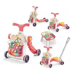 GENERICO - Caminador Mesa Bici Para Bebe Musical De Juguete 5 En 1