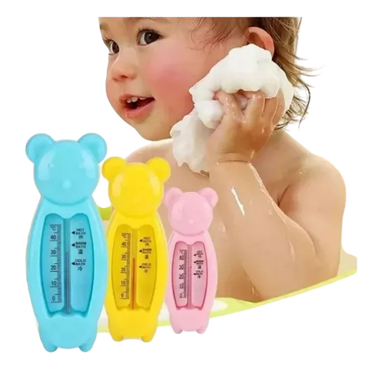 GENERICO - Termómetro De Baño Para Bebé Diseño Osito Agregar a favoritos $ 3.490