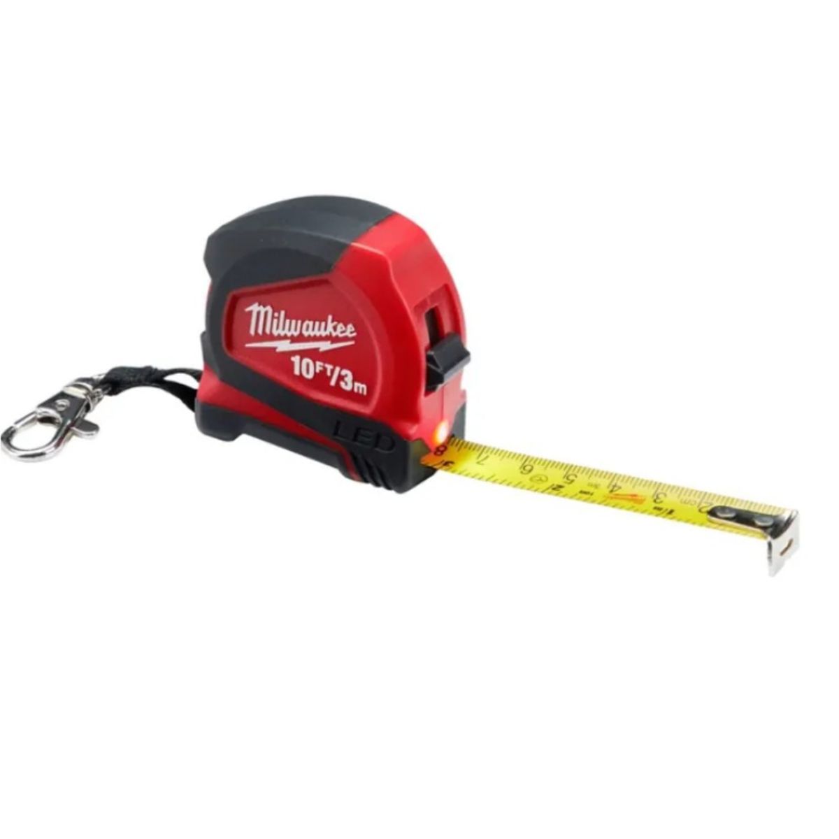 MILWAUKEE - Huincha De Medir 3mt C Luz Led Milwaukee 48-22-6601