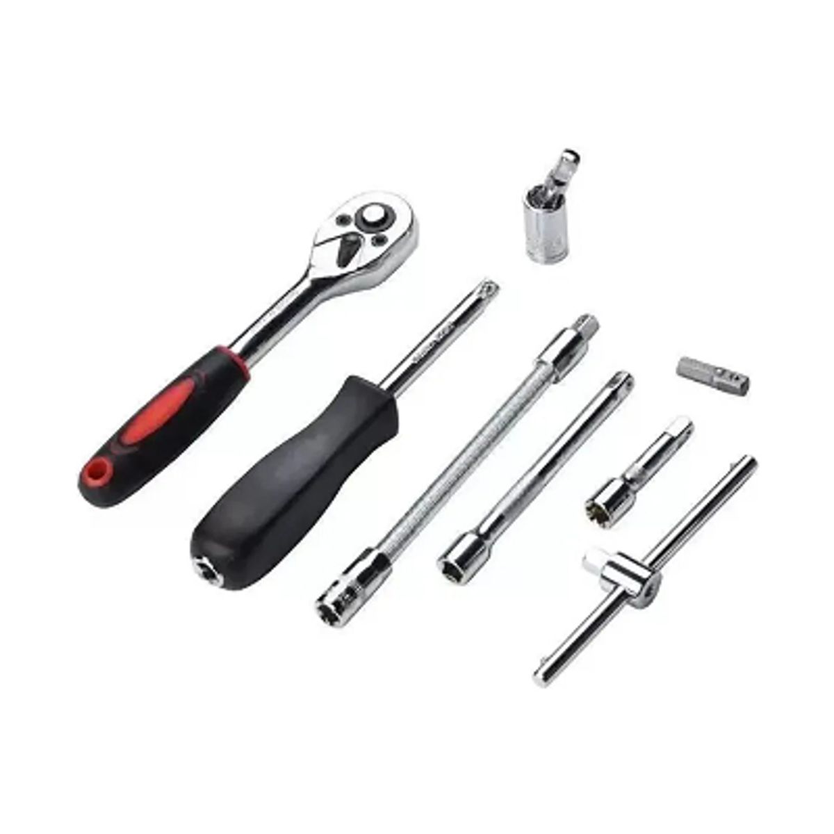 Set Caja Juego Herramienta Dados 46 Piezas Acero Carbono 1/4, marca GENERICO - Foto 2