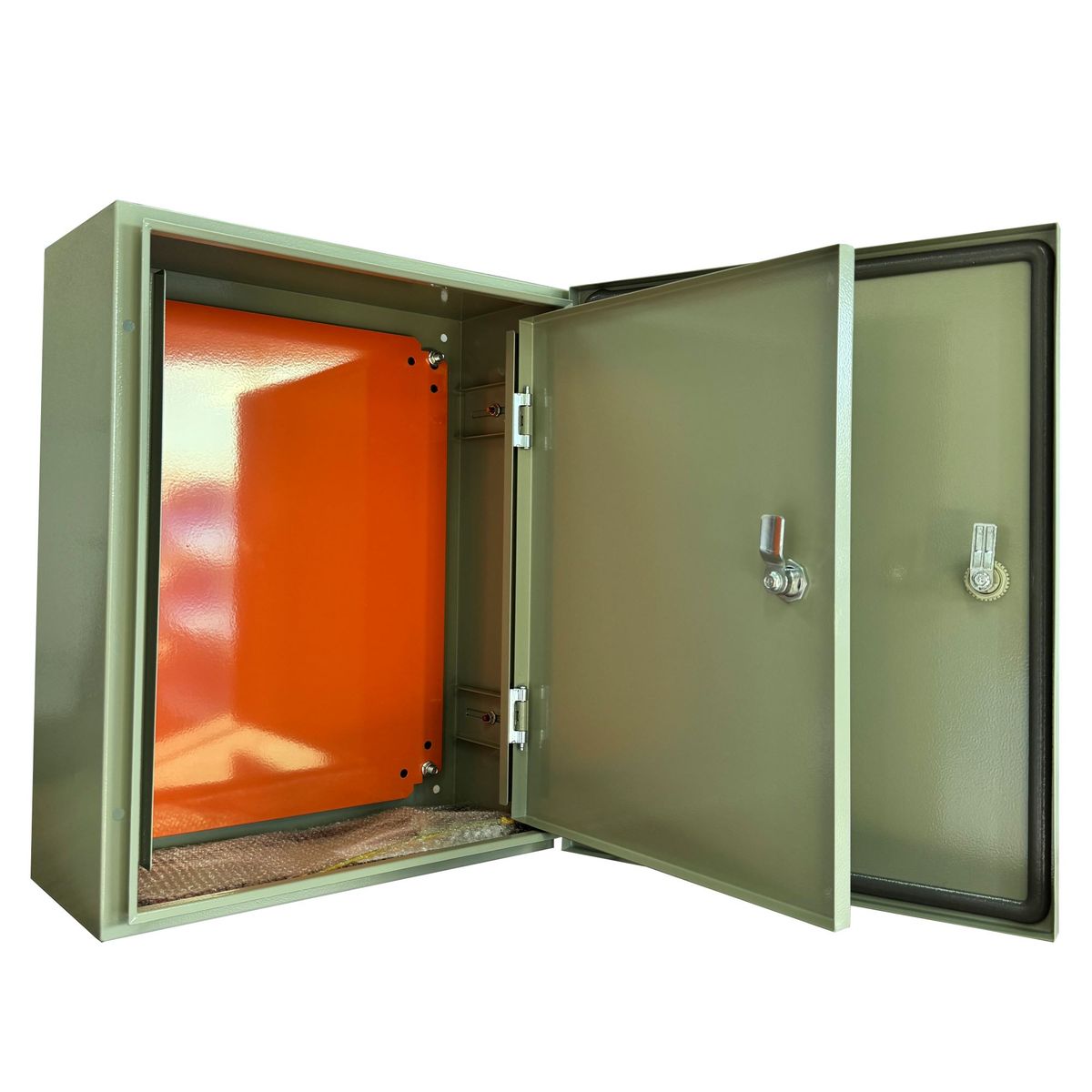 GENERICO - Gabinete Tablero Metálico Eléctrico 500x400x200 2 puerta Ip65