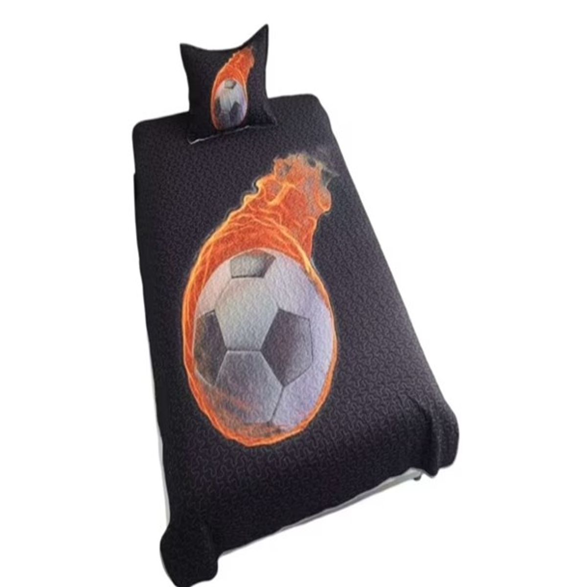 GENERICO - CUBRECAMA QUILT DE VERANO DISEÑO BALON FUEGO 1.5 PLAZA WYM