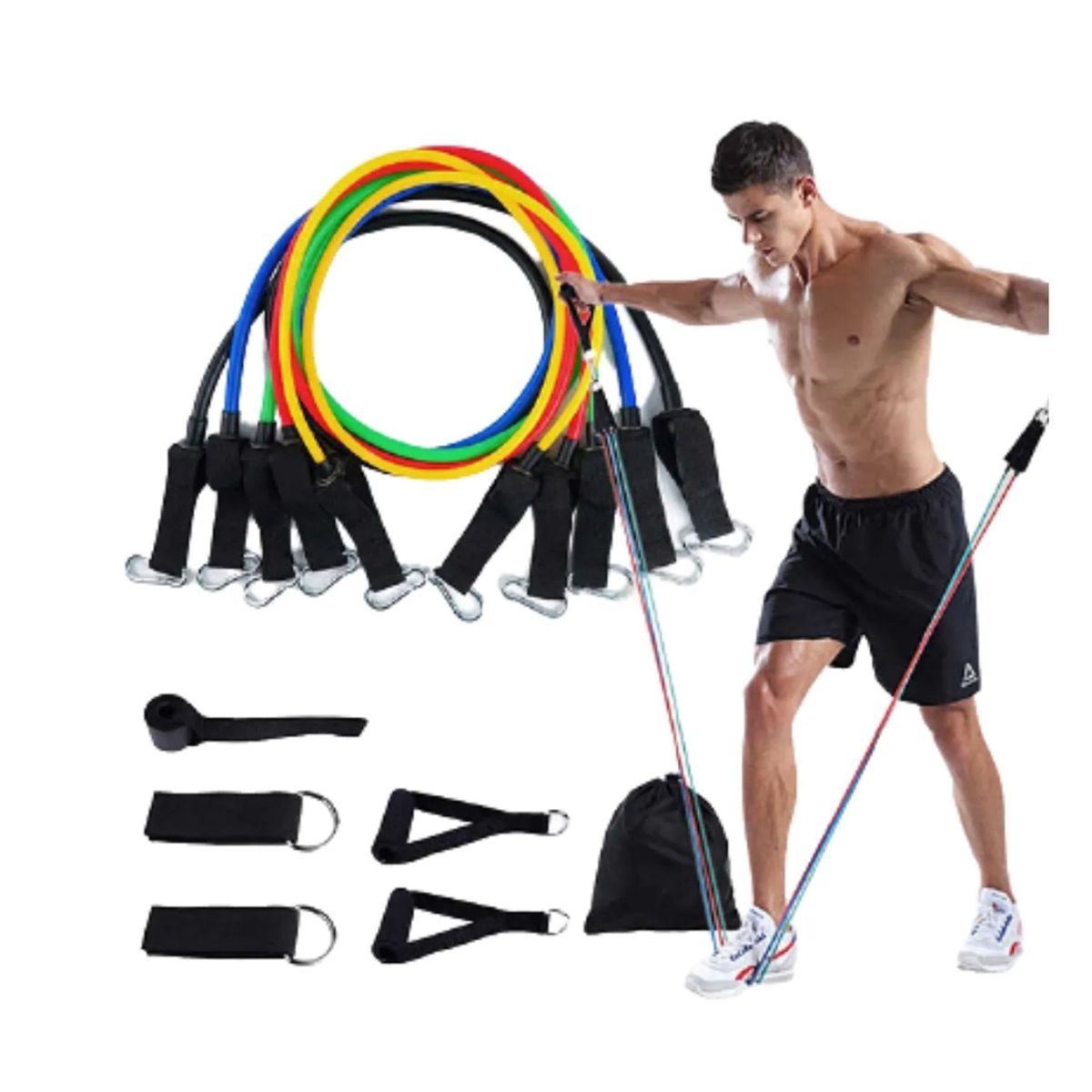 MOVI - Set de Bandas Elasticas de Ejercicio