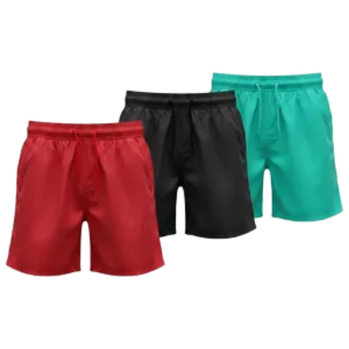 LOOK SHOP - Pack 3 Short Traje De Baño Niños, Juvenil Forro Malla. 504