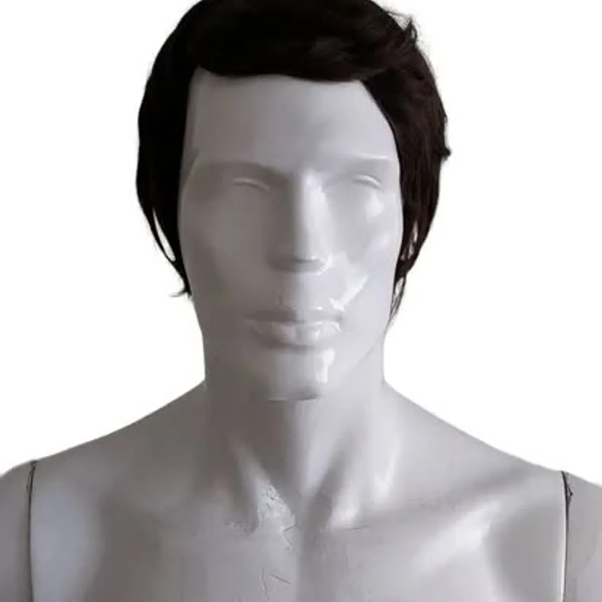 GENERICO - Peluca Recta Para Hombre castaño