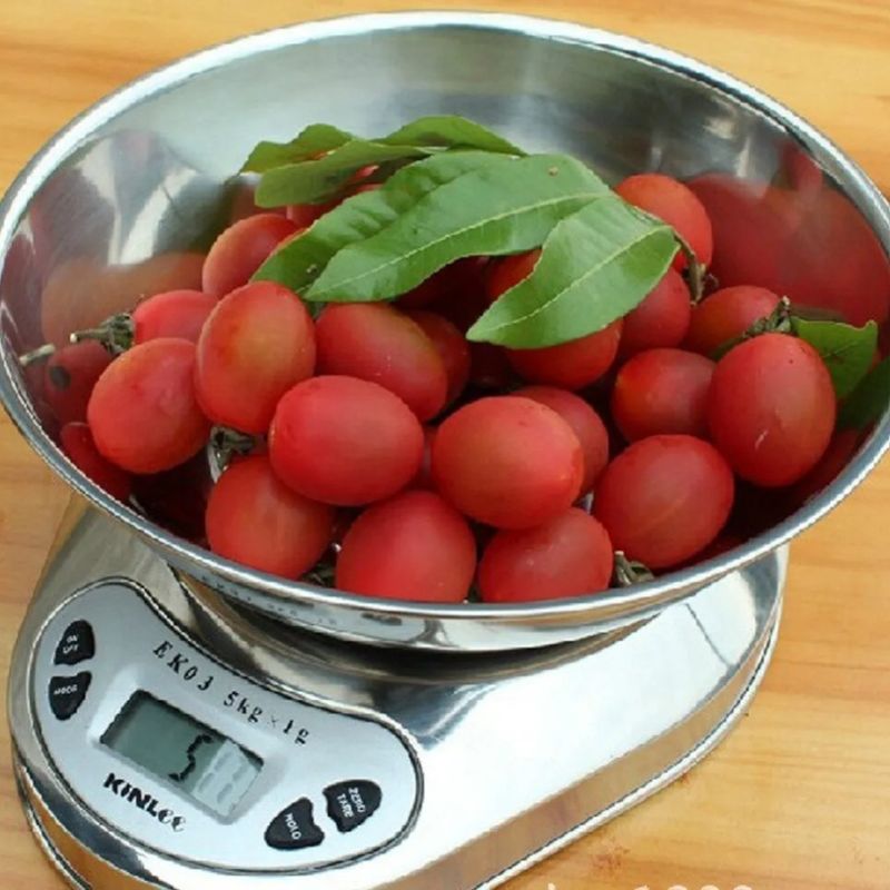 GENERICO - Pesa De Cocina Full De Acero Inoxidable 5kg 1gr Con Bowl Ace gramera