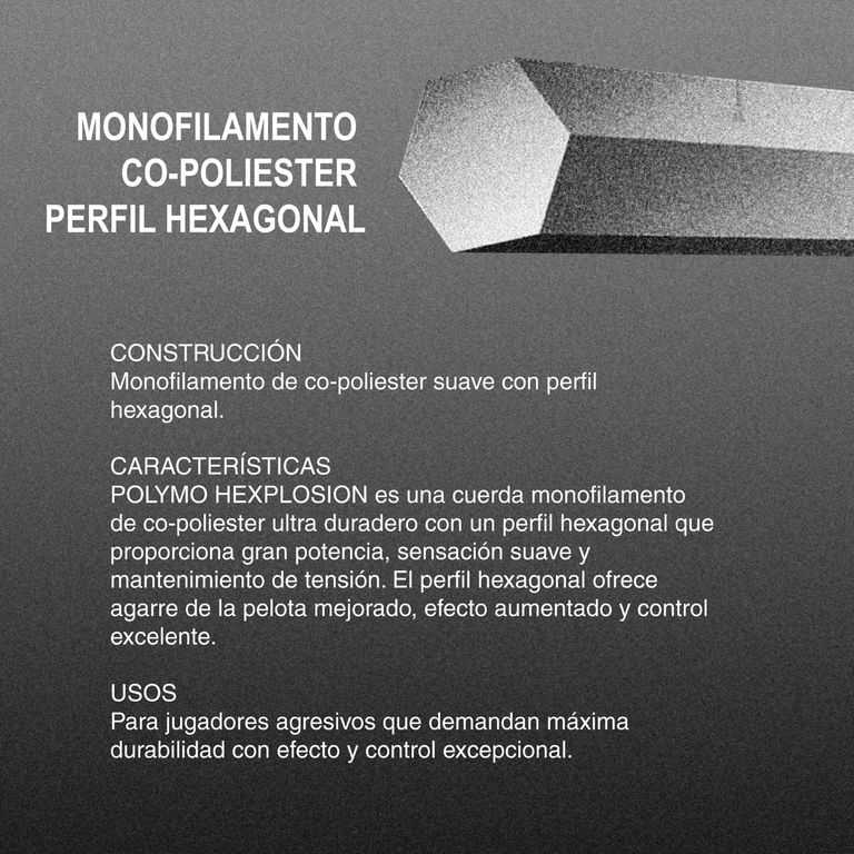 Rollo de Cuerda Polymo Hexplosion Azul 1.28 - 200m