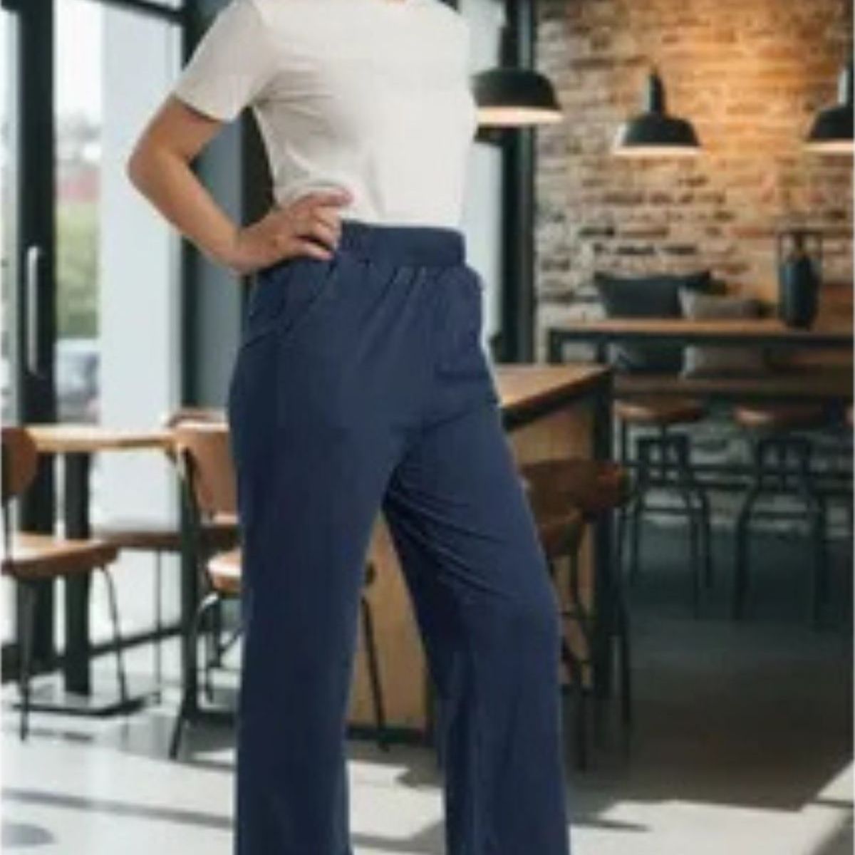 LOOK SHOP - Pantalón Mujer Jogger Tipo Jeans 318