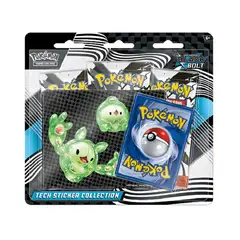 POKEMON - TCG Pokémon Black Bolt Tech Sticker INGLES