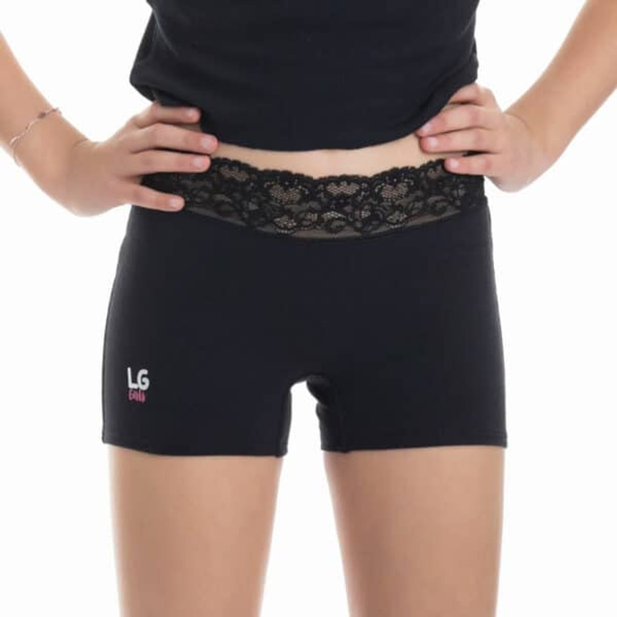 LADY GENNY - Pantaleta Infantil De Algodón Con Encaje