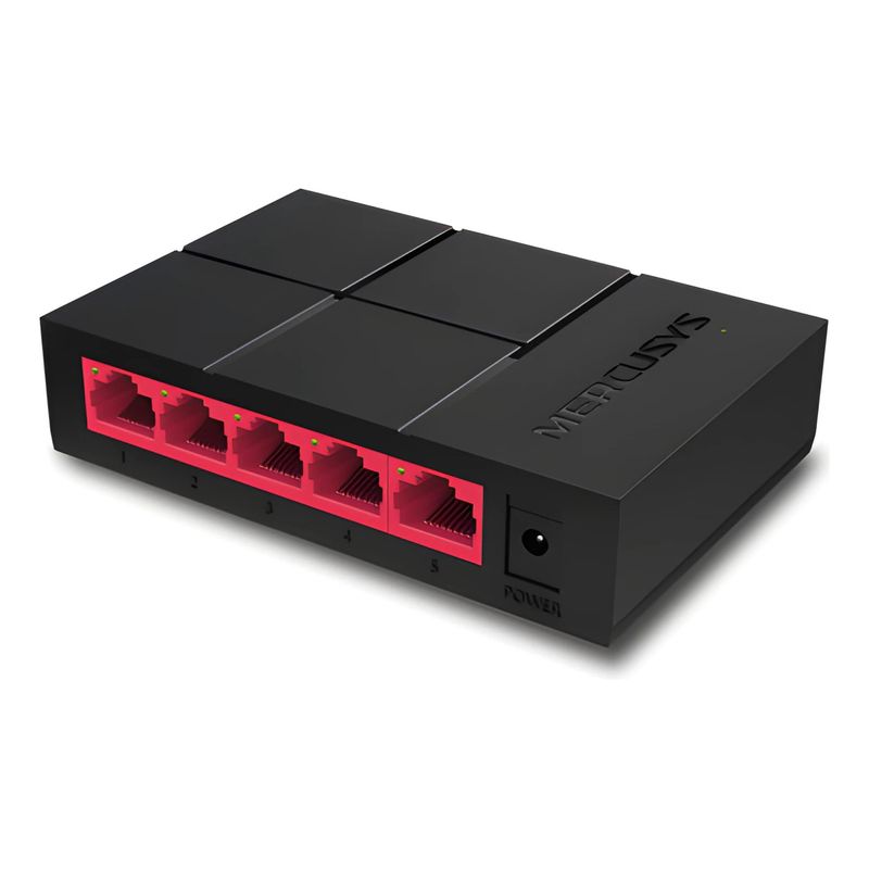 MERCUSYS - Switch 5 Puertos Gigabit Mercusys Ms105g Serie Desktop