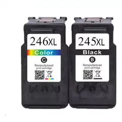 GENERICO - Tinta Cartucho Compatible Pg-245xl Cl-246xl Para Canon Pixma