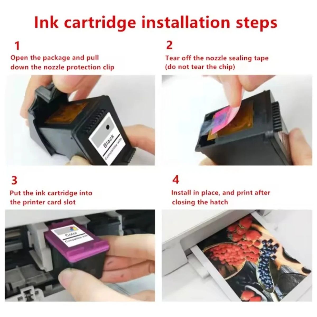 GENERICO - Tinta Cartucho Compatible Pg-245xl Cl-246xl Para Canon Pixma