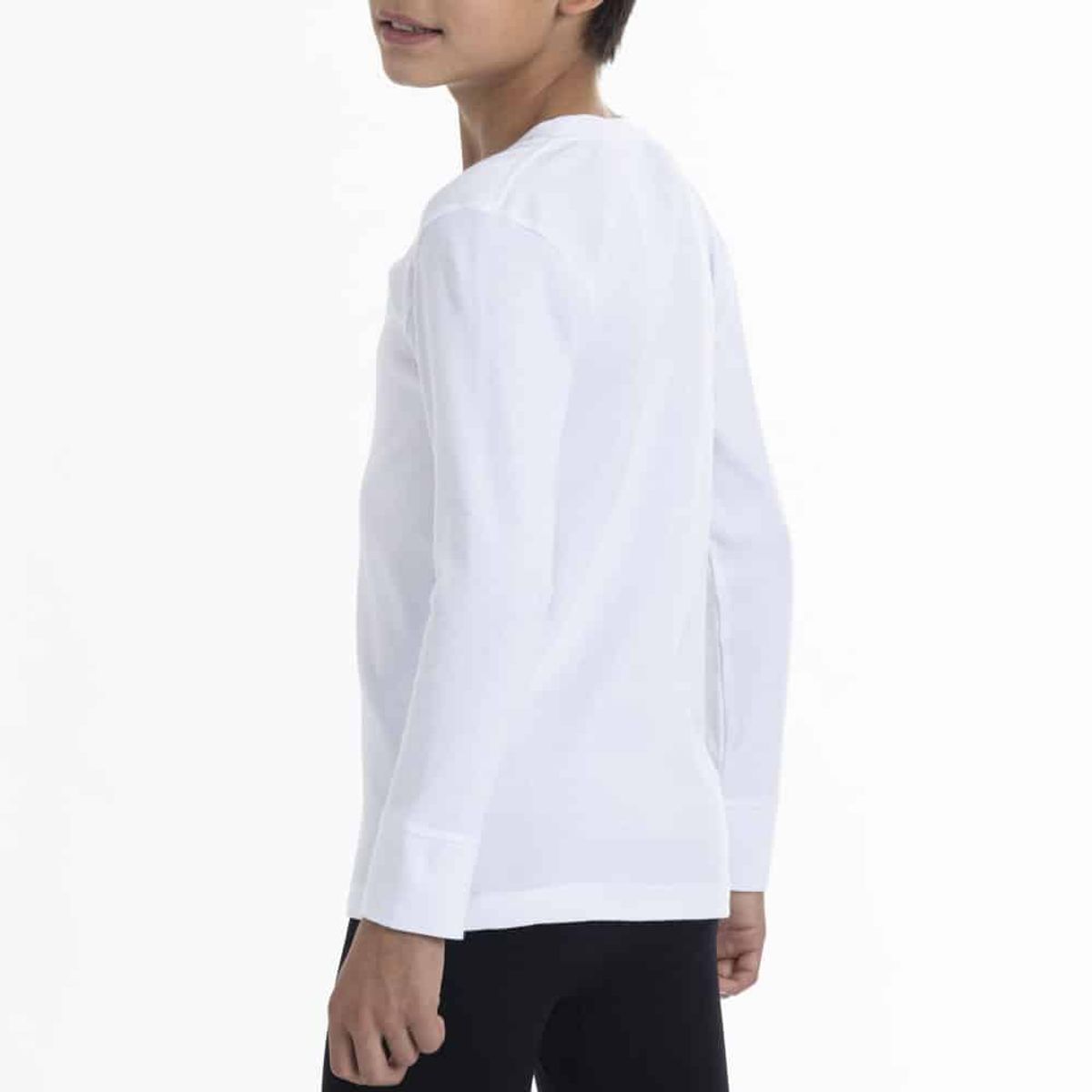 LADY GENNY - Camiseta Cotton Rib Manga Larga Niño