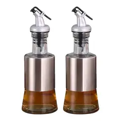 GENERICO - 2 Alcuza Botella Dispensador Aceite,vinagre,etc./200ml