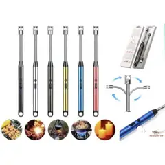 GENERICO - Chispero Encendedor Inteligente Recargable Colores Surtidos